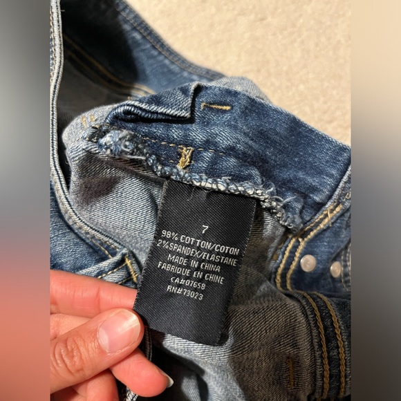 Vintage Y2K Bongo low waisted mini jean skirt - Picture 5 of 5